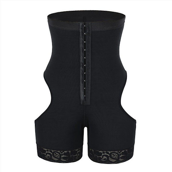 Naisten Butt Lifter Tummy Control Korkean Vyötärön Shortsit Shapewear M