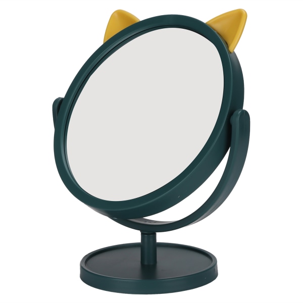 Sminkspegel Justerbar Klar Utsökt flexibel Bekväm söt liten spegel för hemsalen Svartgrön