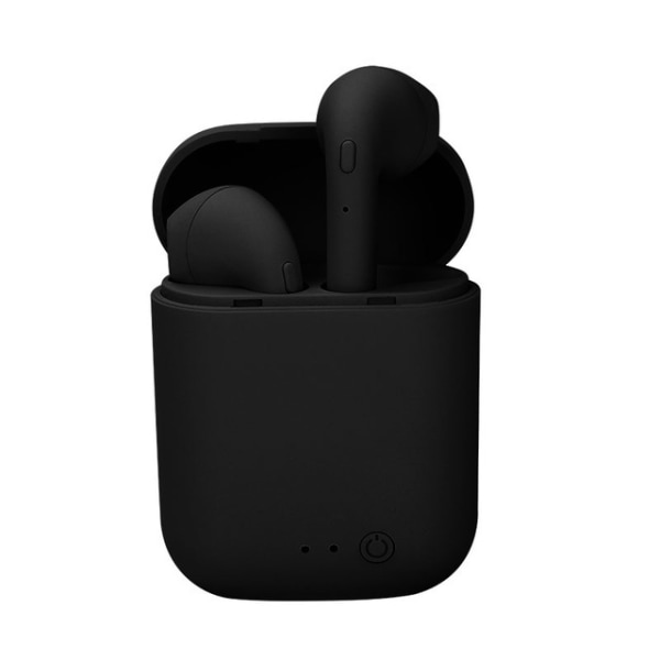 I7s TWS Dual Ear Sports 5.0 Macaron trådlösa Bluetooth hörlurar mini2 Bluetooth hörlurar i7mini black