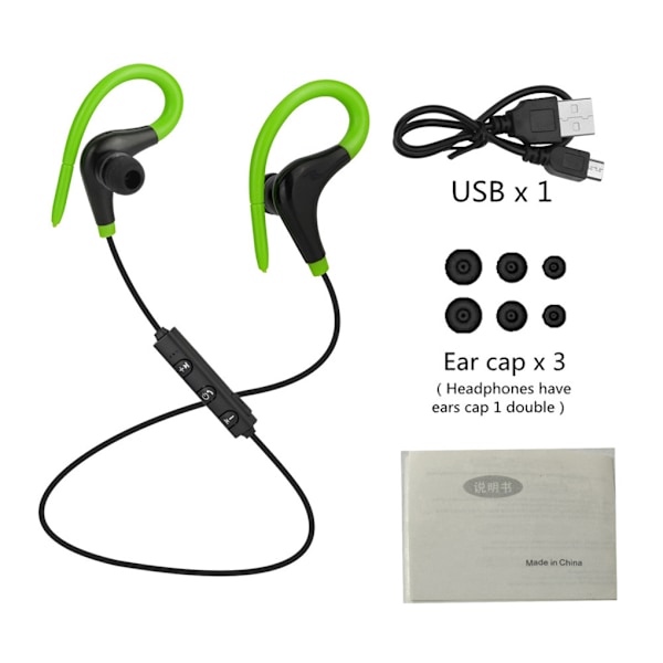 Bluetooth-kuulokkeet korvassa, langattomat kuulokkeet mikrofonilla