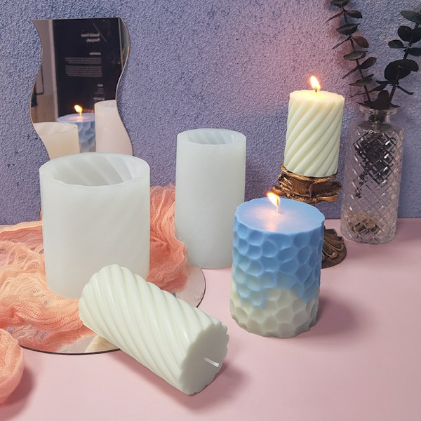 Form for sylinderstripete lysproduksjon modell molds H A