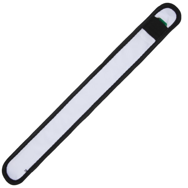 Justerbare LED Light Up Armbånd Reflekterende Lysende Armbånd for Utendørs Night Running White