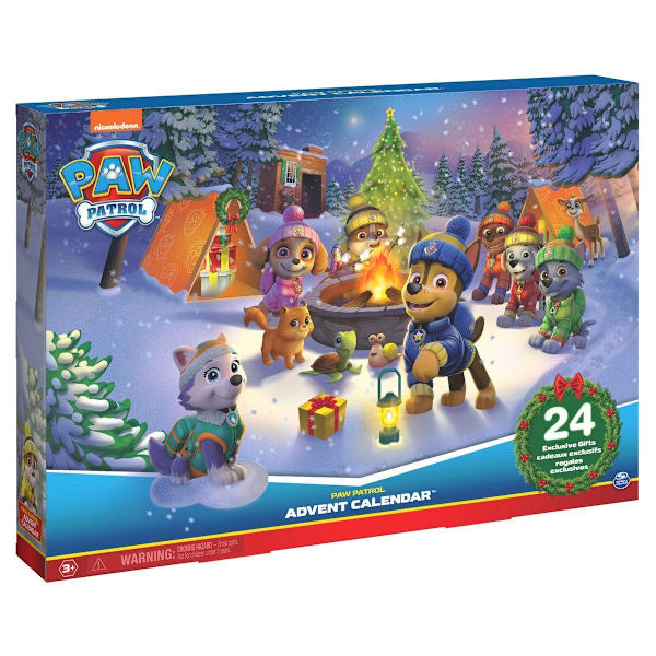 Paw Patrol adventskalender 2022 Flerfärgad