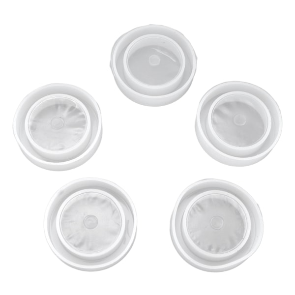 5 st Silikonarmbandformar Silikonmaterial Enkel Avformning DIY Toroidal Form