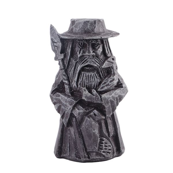 Odin Thor Resin Vikingstaty Konst Hantverk Prydnad för Hem Utomhus Trädgård Dekoration