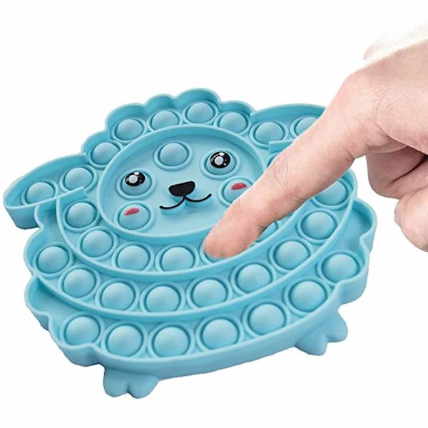 Söta får Pop It fidgetleksaker för barn och vuxna