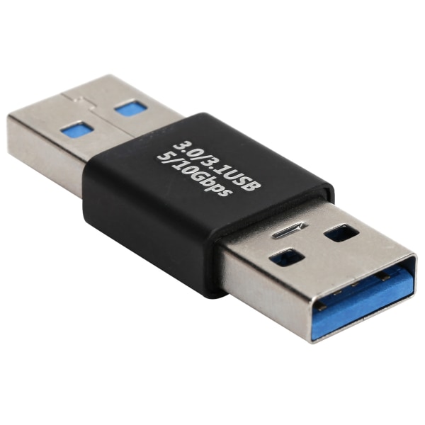 Hög Hastighet USB 3.0 Typ A Hane till Hane OTG Adapter Stöd för Data Synkronisering och Snabb Laddning