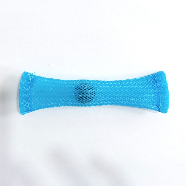 Fidgetleksak med färgglada pärlor, nät, klämfunktion och marmor Light Blue