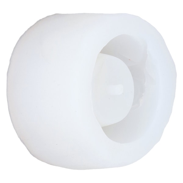 Blomkruka Form i Silikon Rund Multifunktionell DIY Sukkulenter Planter Form med Dräneringshål för Skålar Tillverkning 50-2285-D