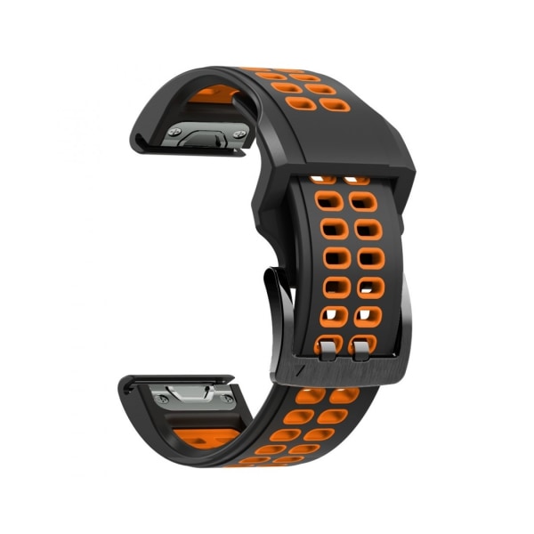 Armband • Garmin Instinct • Twin Sport • Svart/Orange