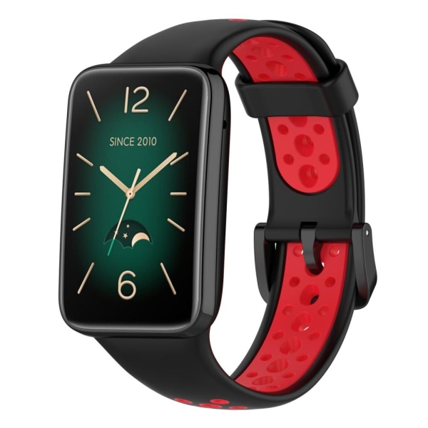 Udskiftningsremme Kompatibel med Xiaomi Band7 Pro Åndbar Blød Silikon Smart Watch Rem Armbånd Dobbelt Farve