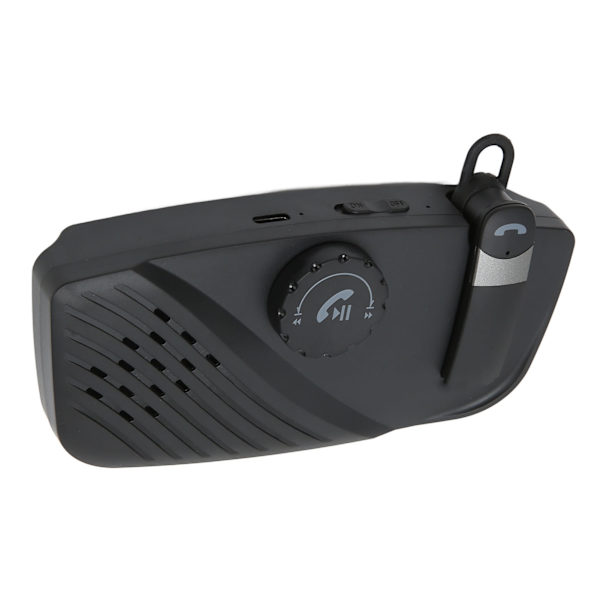 Solskydd Bil Handsfree Högtalartelefon Kit Bluetooth 5.0 EDR Brusreducering Universell för Lastbilar Bussar Pickuper