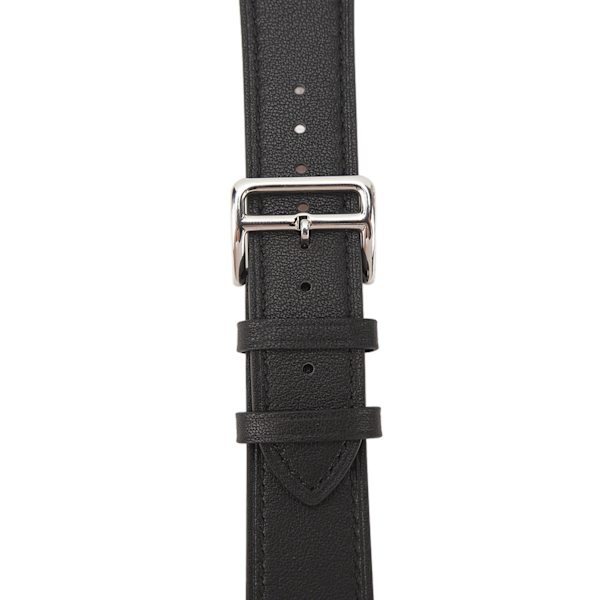Smartwatchband, Armband i Läder, Smartwatchtillbehör för IOS Watch Series SE 8 7 6 5 4 3 2 1 42mm 44mm 45mm Svart