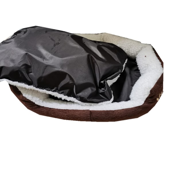 Superpehmeä ja lämmin fleece-pentu- ja kissanpeti