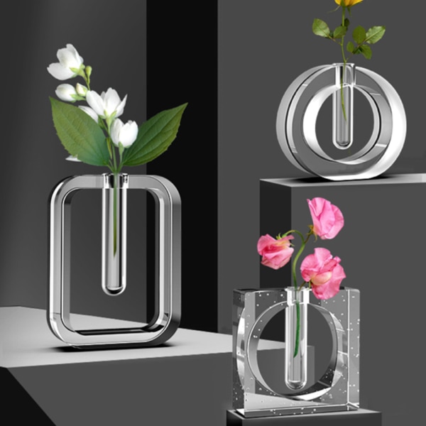 3. Form DIY Blomkruka Vas Silikon Craft Form lys lilla 3stk