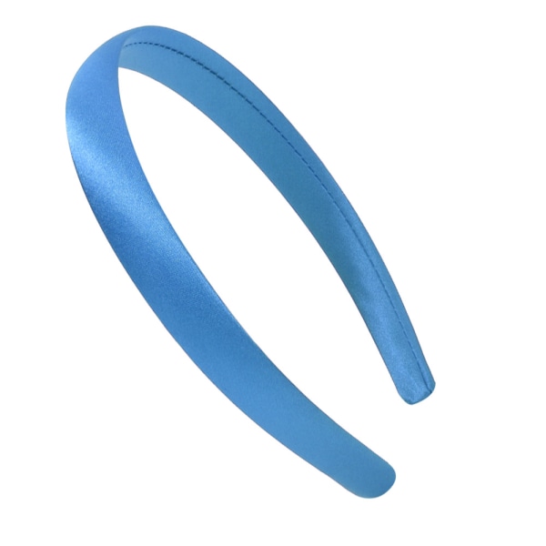 Solid bred pannebånd Blue