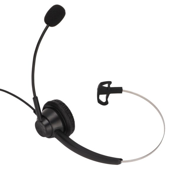 H360‑3.5 3.5mm Telefon Headset Støjreducerende Business Headset med Mikrofon til Kontor Call Center Telekonferencer