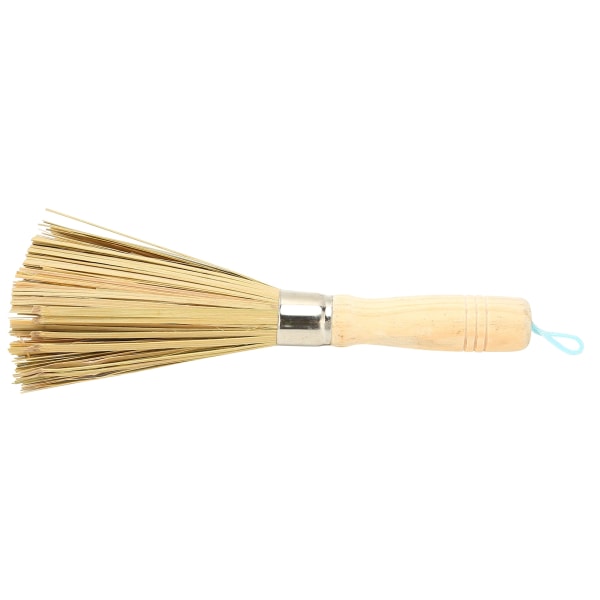 Bambus Grydebørste Naturlig Bambus Rengøringspisker Materiale Miljøbeskyttelse Køkkenpandebørste til gryder Skåle