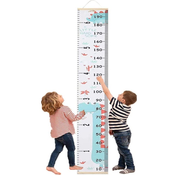 Baby Vekst Høydediagram Vegglinjal Klistremerker Dekaler for Barn Vegglinjal for Barn