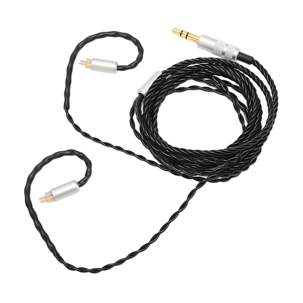 Öronproppsuppgraderingskabel 2 stift 0,78 mm 3,5 mm plugg OFC-kärna ersättningshörlurar tråd för AS10 AS06 ZST ZS3 ZS10 ES3 ES4 ZSR