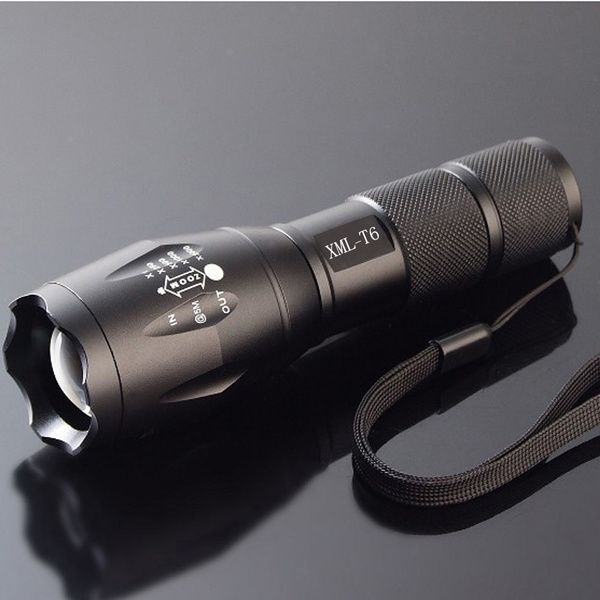 LED Ficklampa CREE XM-L T6 - 2000LM