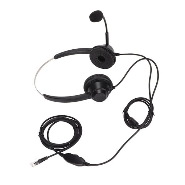 Asiakaspalvelun kuulokemikrofoni, melunvaimennus, RJ9-liitin, binaural, langallinen puhelin, kuulokkeet mikrofonilla VOIP-puhelimiin