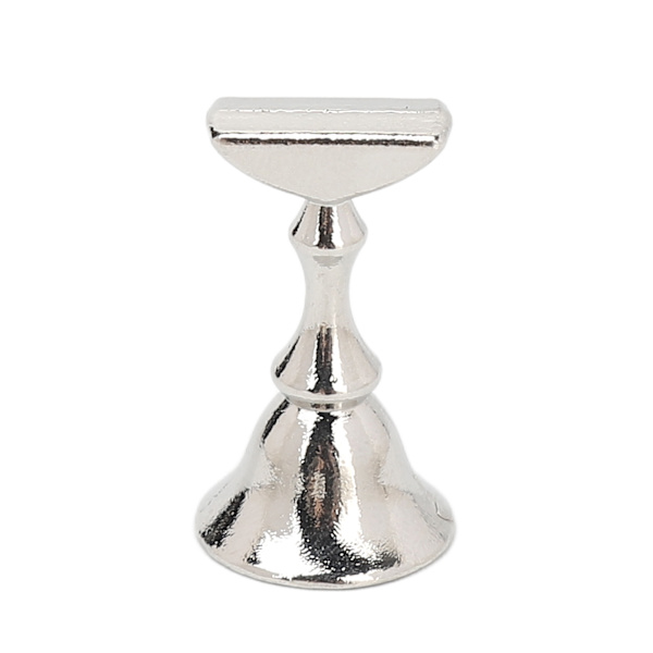 Negle Display Stativ DIY Log Tryk På Fiksering Magnetisk Falsk Negleholder til Begynder Manicure
