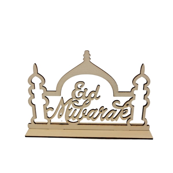 Ramadan trepynt dekorasjon til skrivebord og hjem 1
