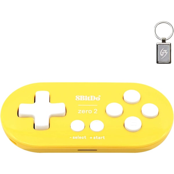 8Bitdo Zero 2 Bluetooth Trådløs Spillkontroll for Nintendo Switch