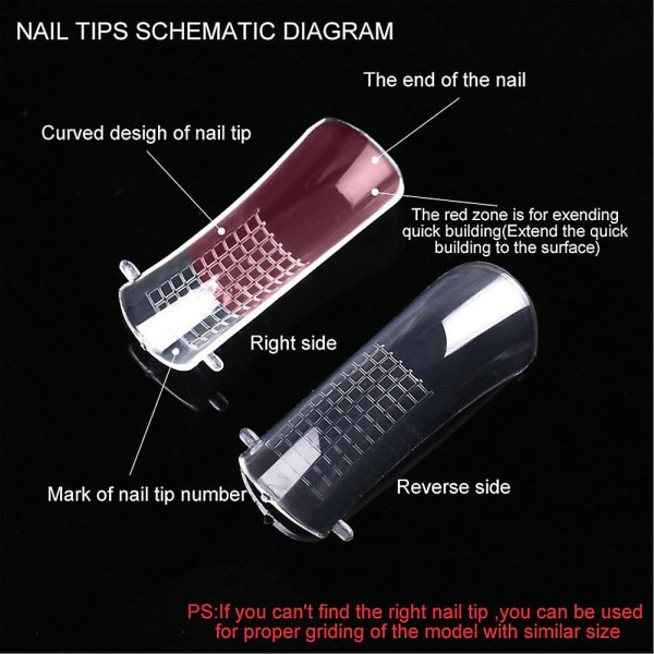 Acrylic Poly Extension Nail Geel Nail Kit