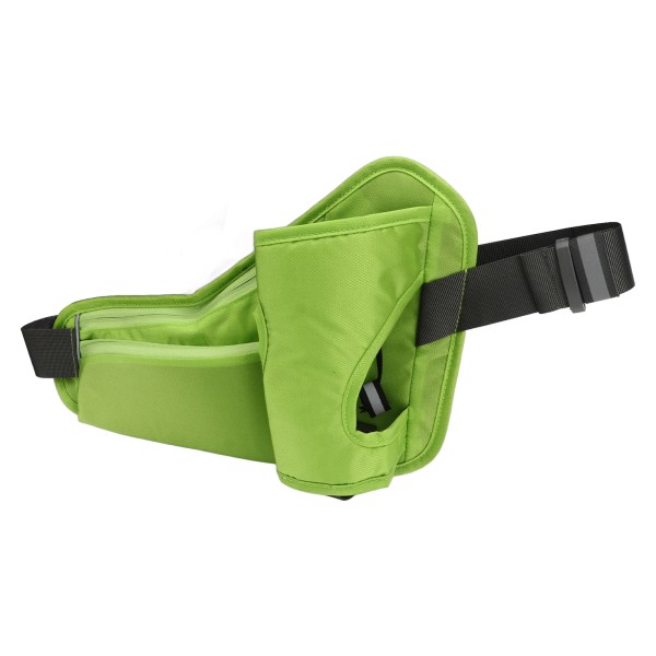 Löparbälte Hydration Midjepack Multifunktionell Vattentät Reflekterande Midjepåse för Utomhussporter Grön