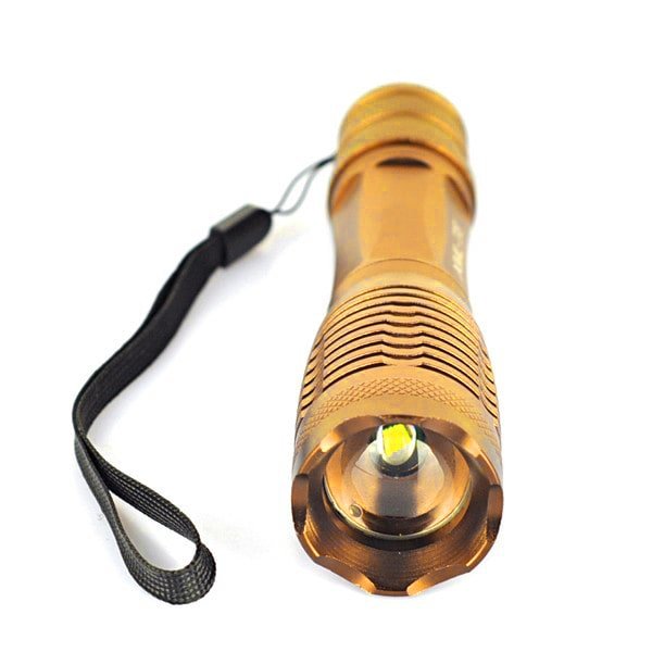 Ultrafire LED Lommelykt XM-L T6 - 2000LM Gull