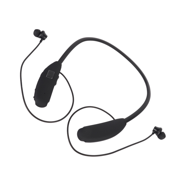 Trådløse sportsøretelefoner IPX5 Vanntett støyreduksjon HiFi Stereo Plug in Card Bluetooth Neckband Hodetelefoner