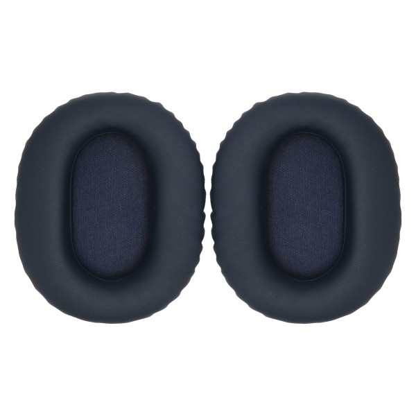 2pcs Ear Cushions Replacement Soft Protein Leather Noise Isolation Foam Thickened Ear Pads for WH CH710N WH CH720N WH XB900N Blue