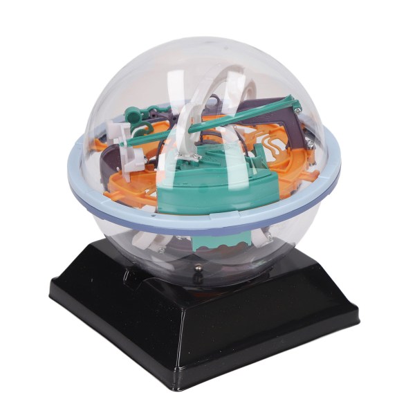 3D labyrintboll Utbildning Förbättra Intellekt Bygg upp tålamod Plast för barn Barn 100 hinder