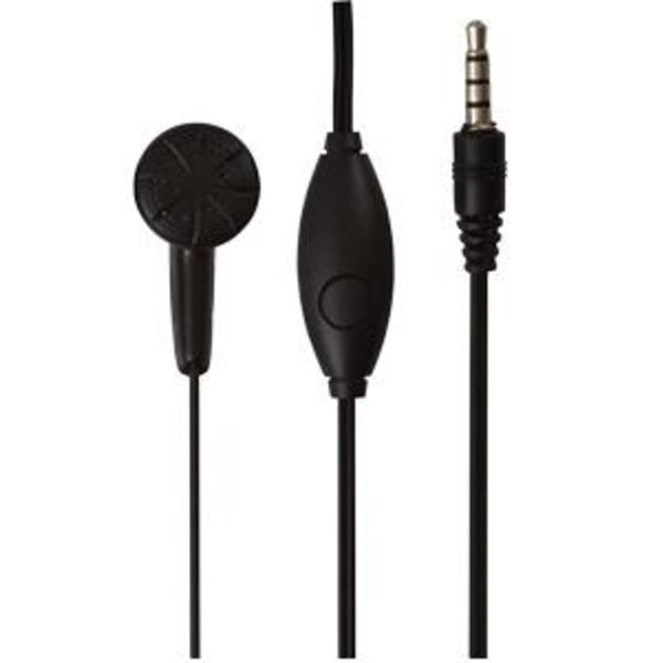 Value Range Stereo-hörlurar 3,5 mm, Svart