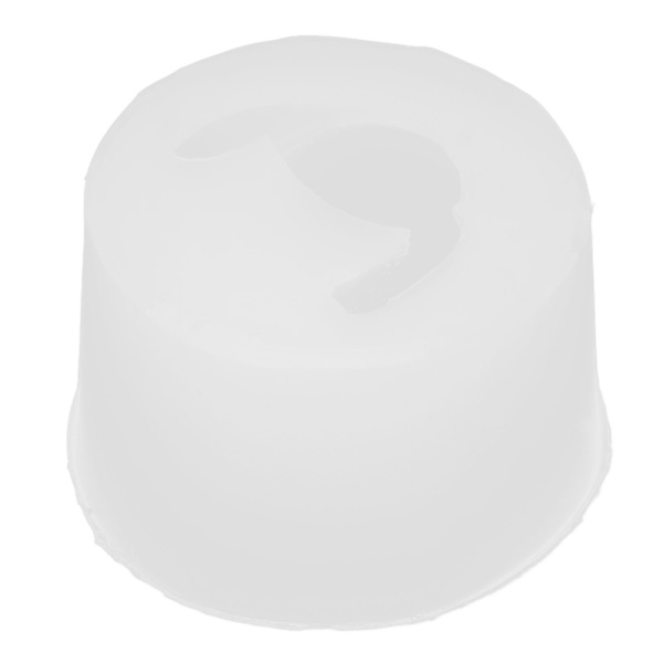 Storlek 4 Djurformig Ljusstake DIY 3D Liten Söt Djur Vit Silikonform för Aromaterapi Ljus