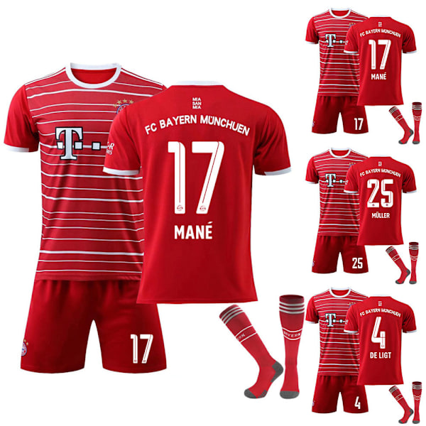 FC Bayern München Mane #17 Jalkapallopaita Jalkapallovaatteet M