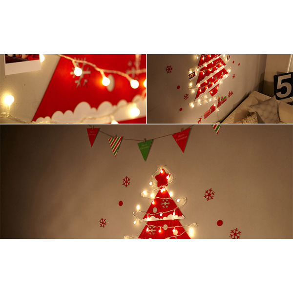 Julgran i filt för barn - DIY-pyssel med filttyg, julklapp 1