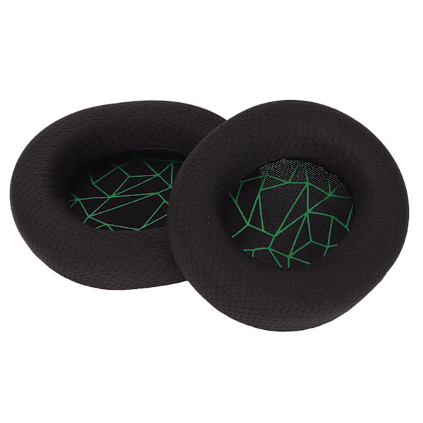 Ersättning för hörlursöronkuddar Uppgraderade öronkuddar med hög elasticitet för SteelSeries Arctis 3/5/7 Green Silk