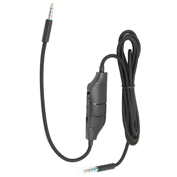 Spillkabel for spillhodesett med lyd- og mikrofonkontroll for Logitech G633/G635/G933/G935