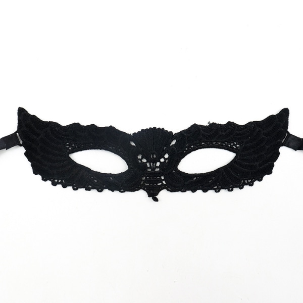 Sexy Lacemaske Sexy Uregelmessig Øyemaske Tilbehør E-06 Big Bat