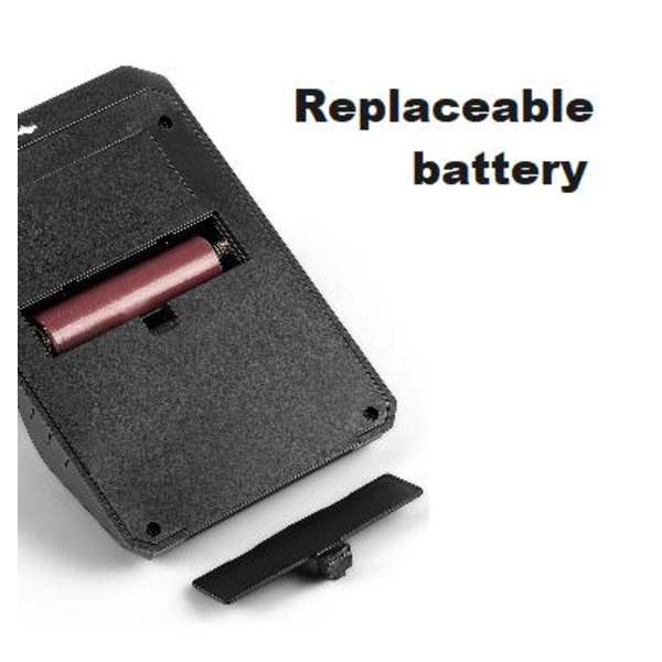 LED/UV Solcellslampa med Rörelsedetektor Svart LLB002029-A