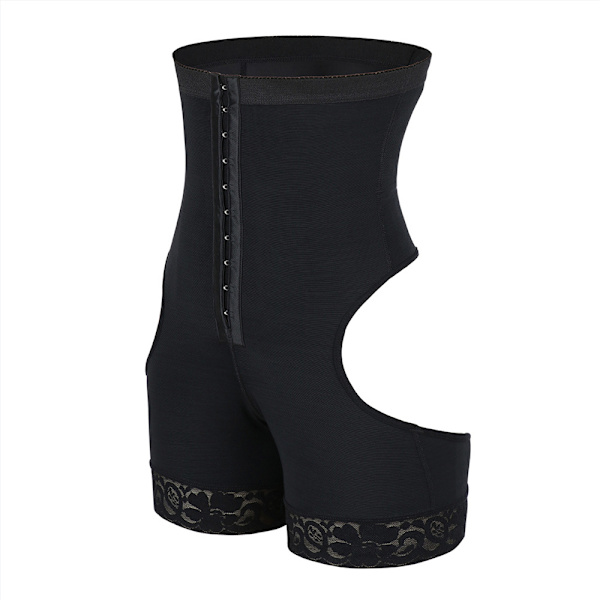 Naisten Butt Lifter Tummy Control Korkean Vyötärön Shortsit Shapewear M