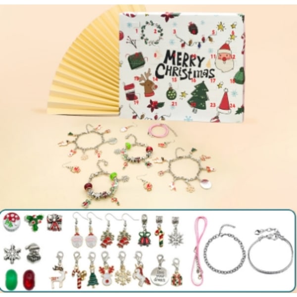 Julekalender med 24 nedtelling DIY Blind Box Amazon Kreativ Blind Box B