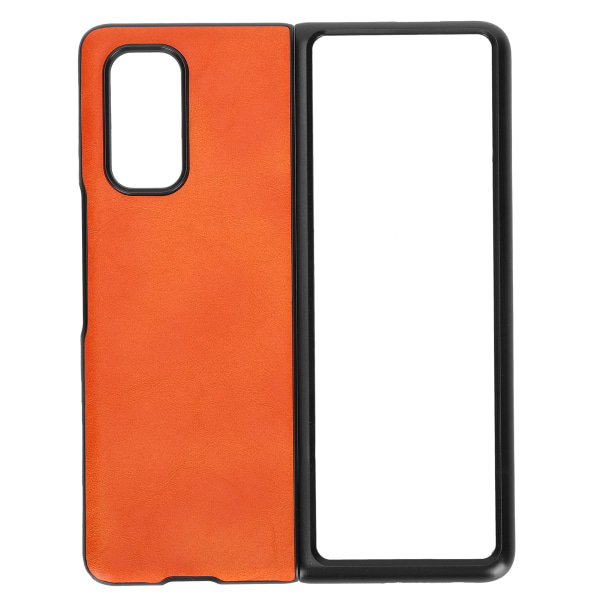 Skinnveske til mobiltelefon med anti-ripe telefondeksel for Xiaomi Mix Fold Protection (oransje)
