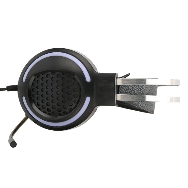 Gaming Headset G12 Stereo 7.1 Virtuell Surround Sound Datamaskin Spillmaskinvare med Mikrofon for PC Bærbar PC Svart