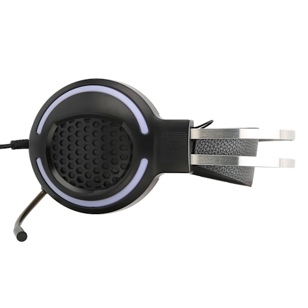 Gaming Headset G12 Stereo 7.1 Virtuellt Surroundljud Datorspel Hårdvara med Mikrofon för PC LaptopSvart
