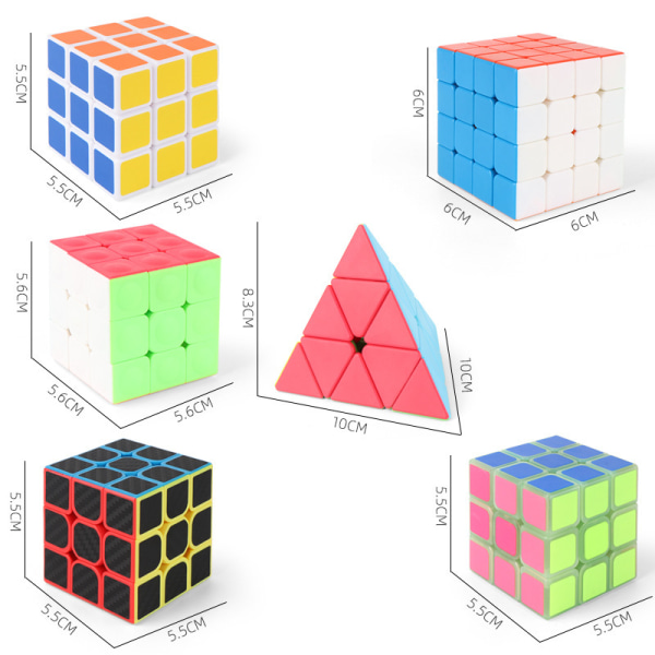 Den tredje ordens fjerde ordens lysende pyramidekube