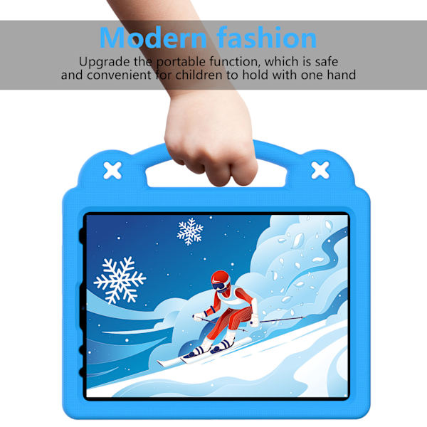 IPad10 Beibei Bear Matepad SE Tablettskydd Cartoon Cut Handhållen Stativ Pennfack Anti Drop Mint Green Pro11 (2022/2021/2020/2018)